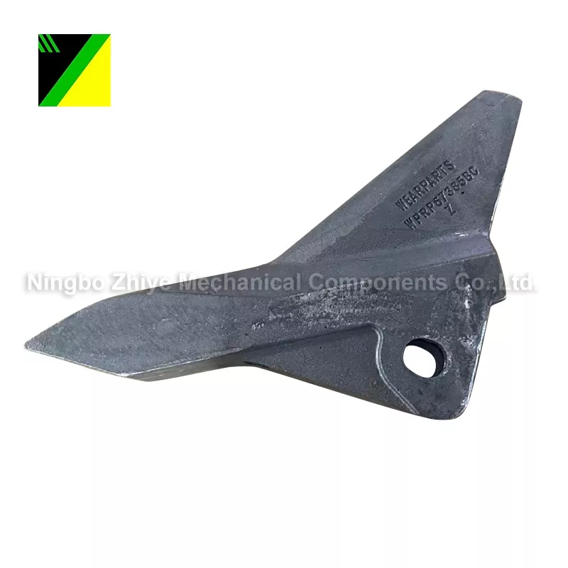 Korkeakromipitoiset valurautaiset ripper-kärjet